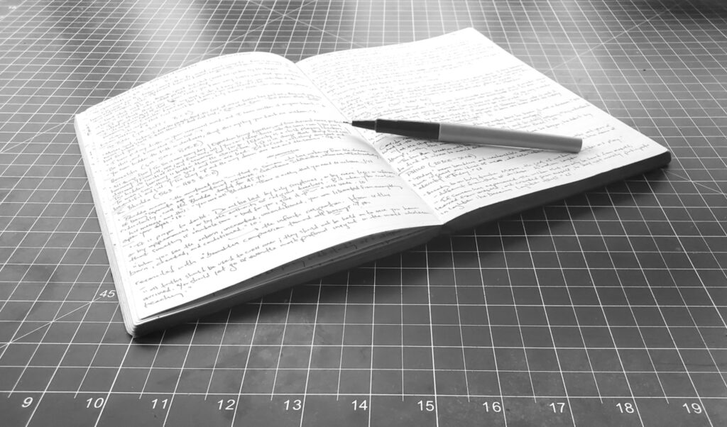 Notebook and program documents